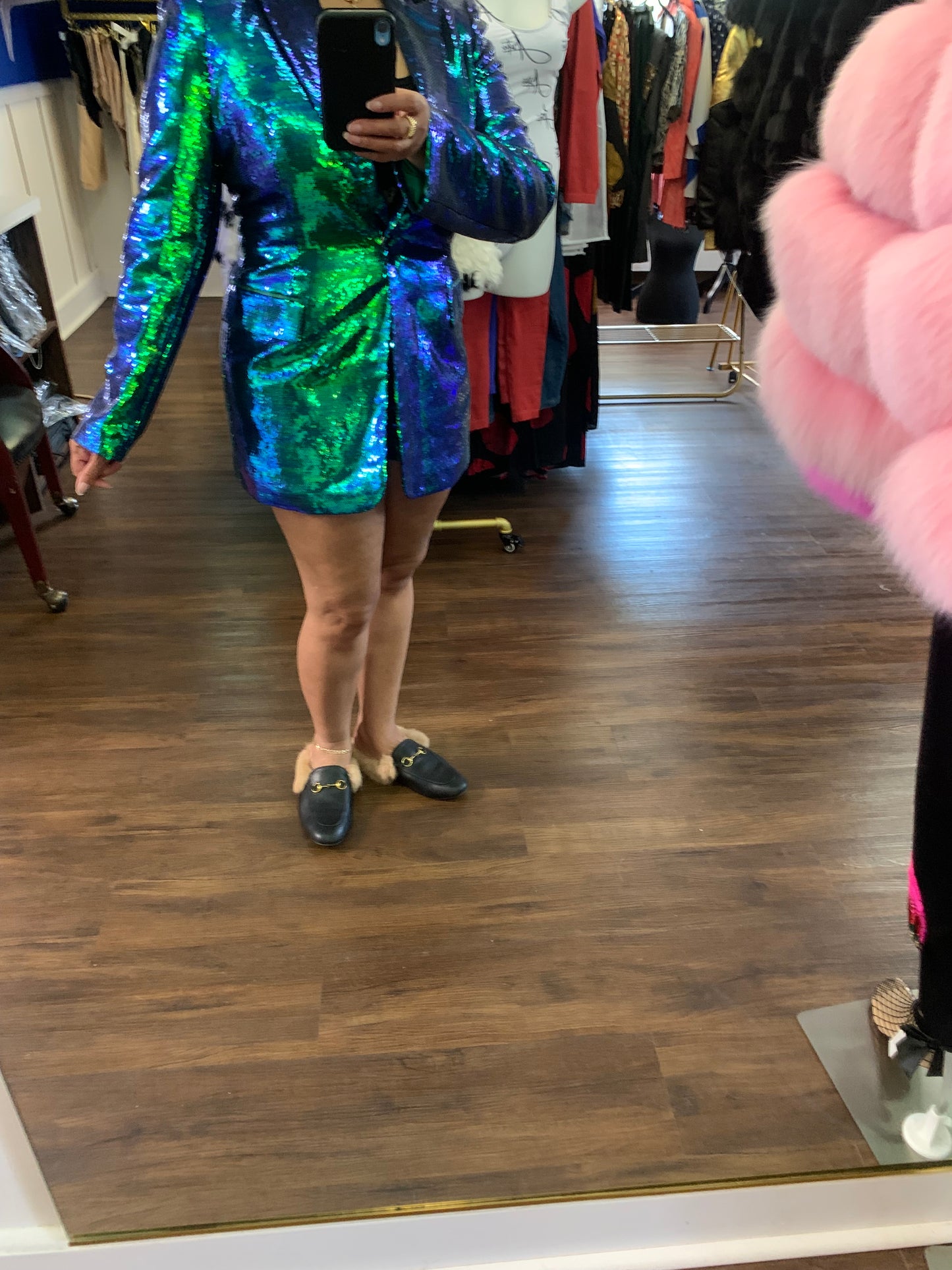 Green Sequence Suit