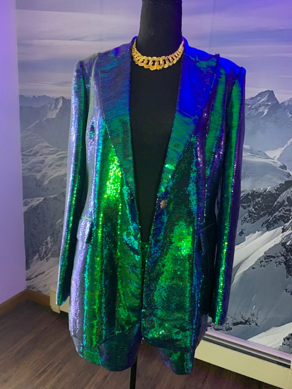 Green Sequence Suit