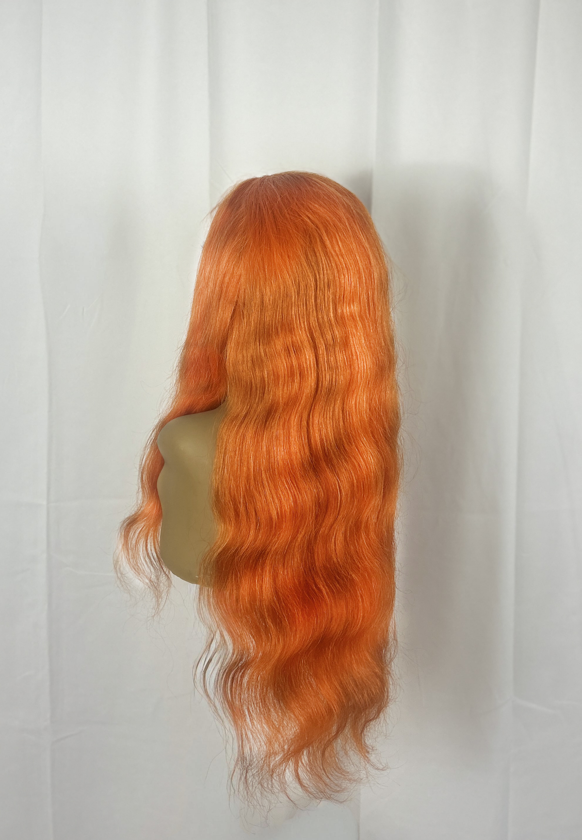 Orange Frontal Wig