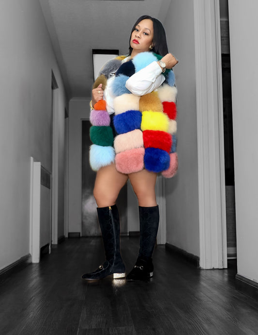 Fox Fur vest: size medium 🔥🔥🔥