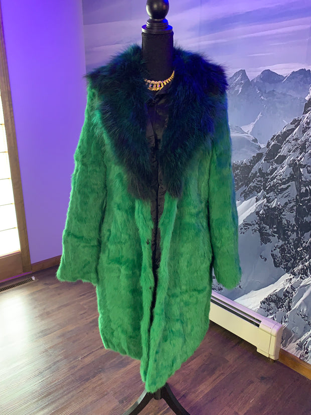 Fur Rabbit and Raccoon Collar