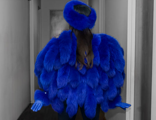 Fox Tail Fur Shawl 🔥🔥