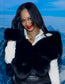 Gloves: Leather and fox fur