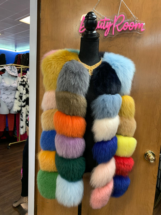 Fox Fur vest: size medium 🔥🔥🔥