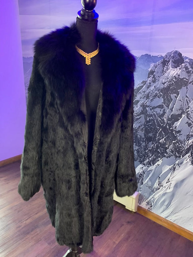 Fur Rabbit and Raccoon Collar