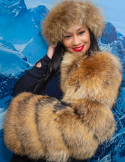 Fox Fur Head Wraps