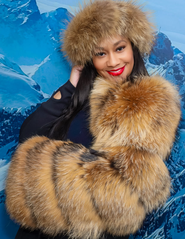 Fox Fur Head Wraps