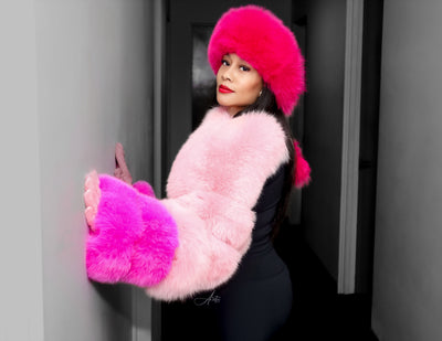 Fox Fur Head Wraps
