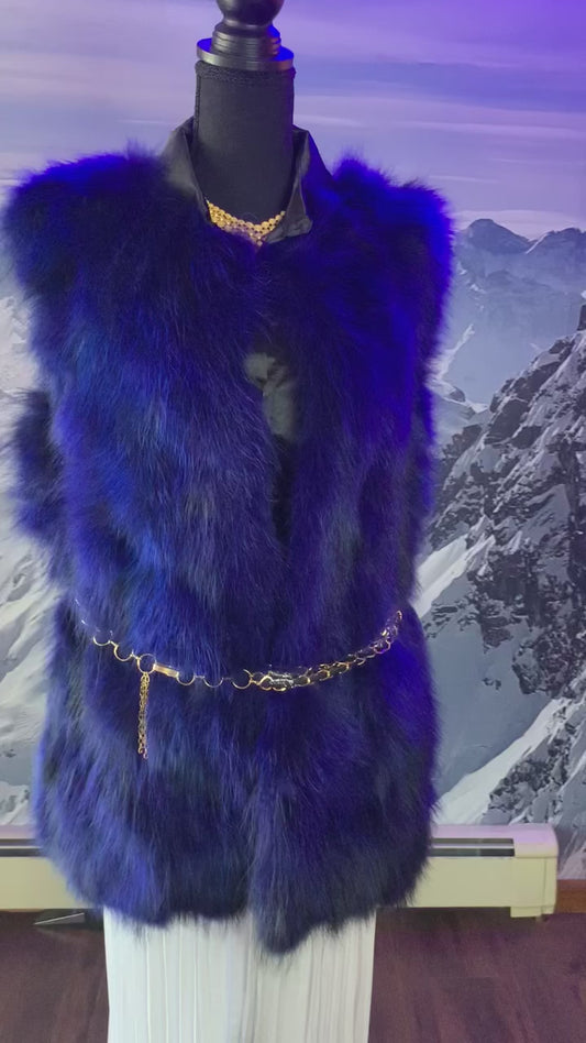 Racoon & Rabbit Fur Vest