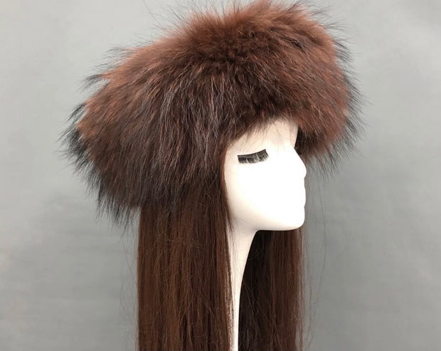 Fox Fur Head Wraps
